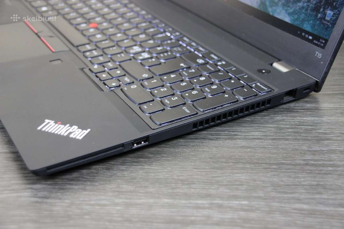 Lenovo T15 i5 16gb Fhd Ips 512gb SSD - nuotraukos Nr. 4