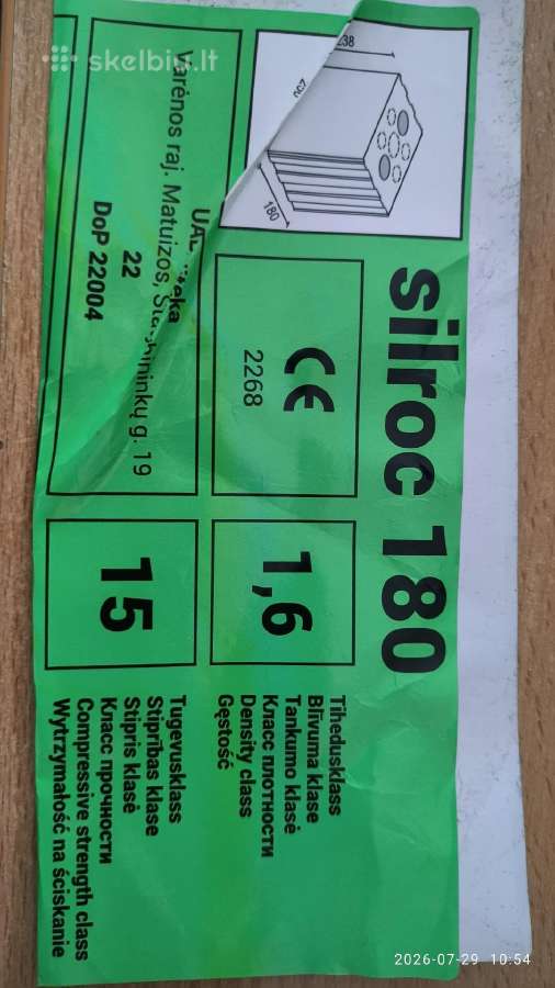 Silroc 180 blokeliai 35 vnt - nuotraukos Nr. 2