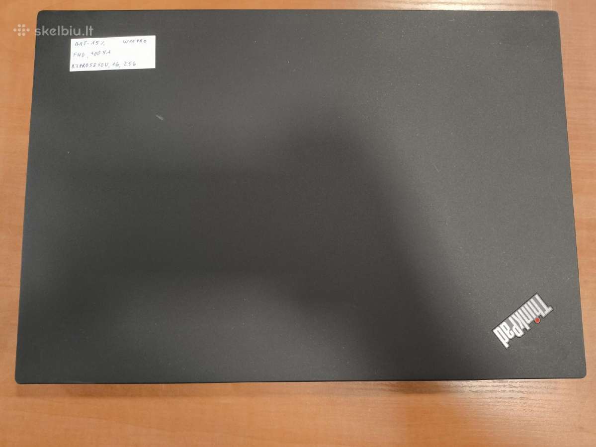 P14s 400 Nit Ryzen 7 5850u 16gb 512gb SSD 15% - nuotraukos Nr. 3