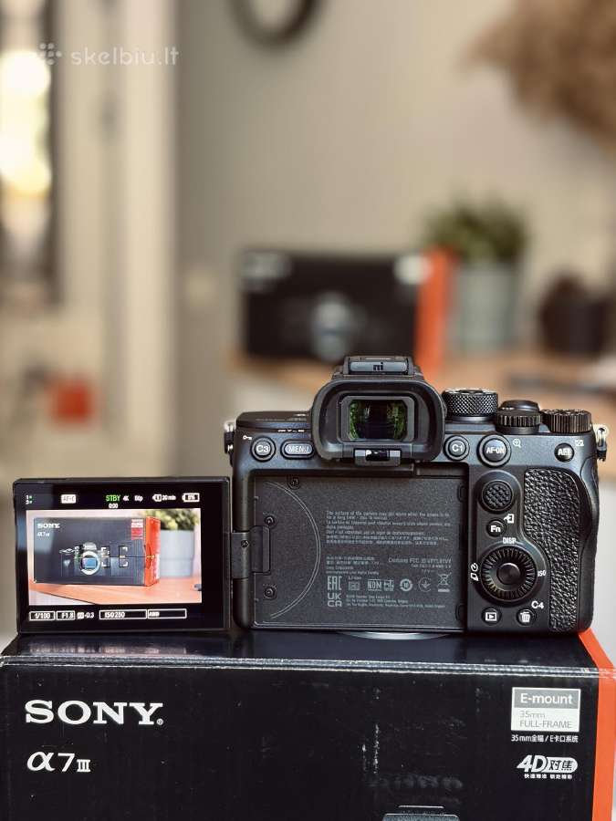 Sony a7s III body su vos 64 Shutter Count! - nuotraukos Nr. 8