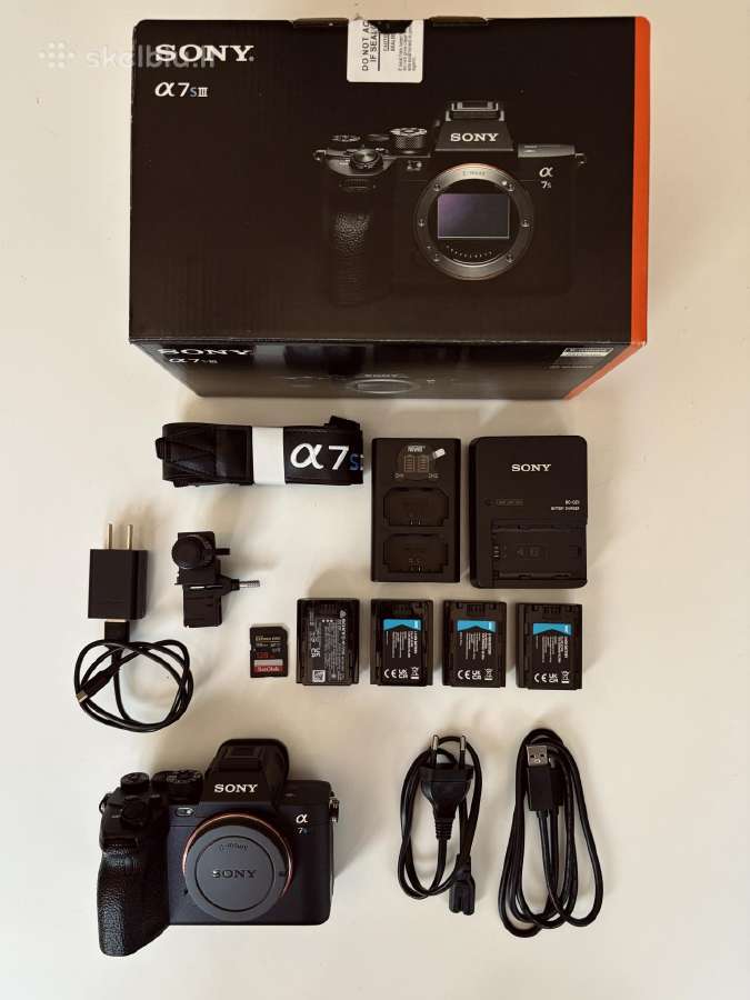 Sony a7s III body su vos 64 Shutter Count! - nuotraukos Nr. 10