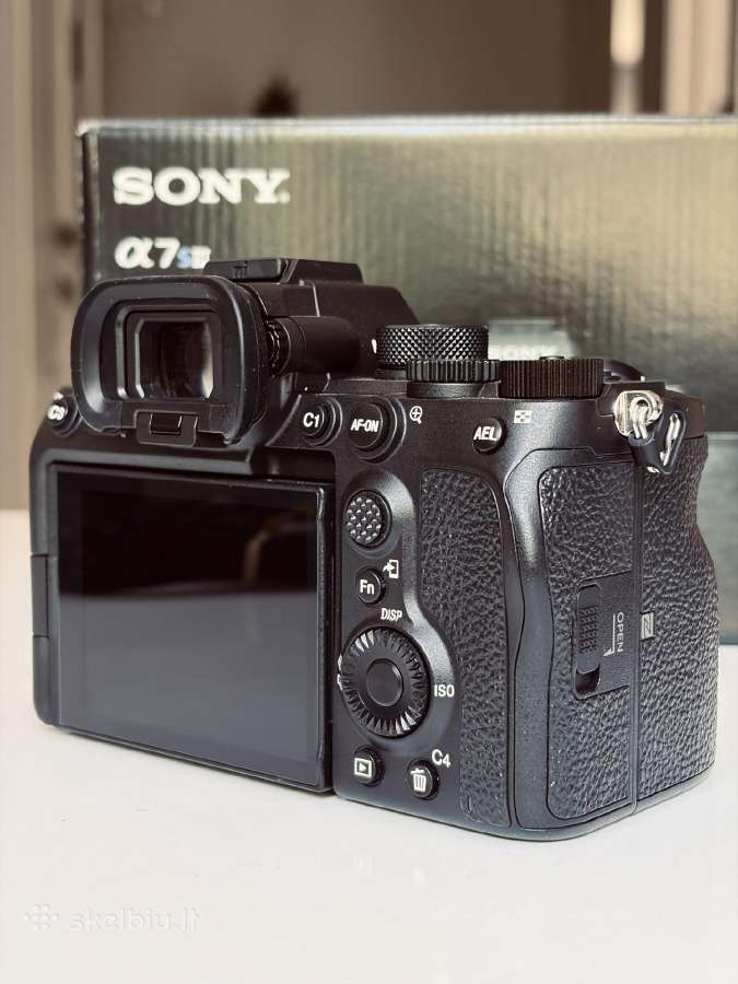 Sony a7s III body su vos 64 Shutter Count! - nuotraukos Nr. 3