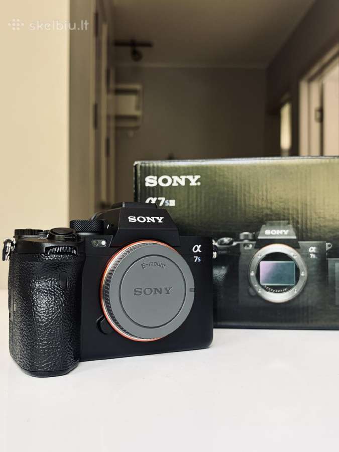 Sony a7s III body su vos 64 Shutter Count! - nuotraukos Nr. 2