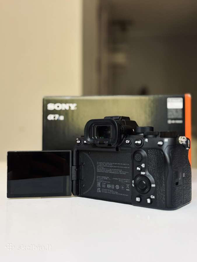 Sony a7s III body su vos 64 Shutter Count! - nuotraukos Nr. 6