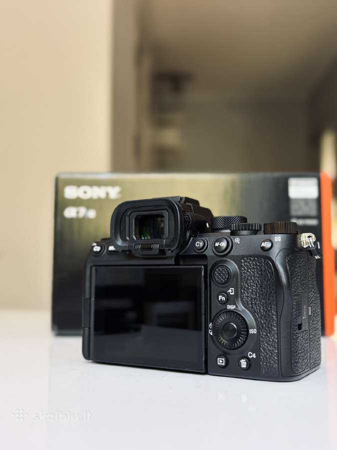 Sony a7s III body su vos 64 Shutter Count! - nuotraukos Nr. 5