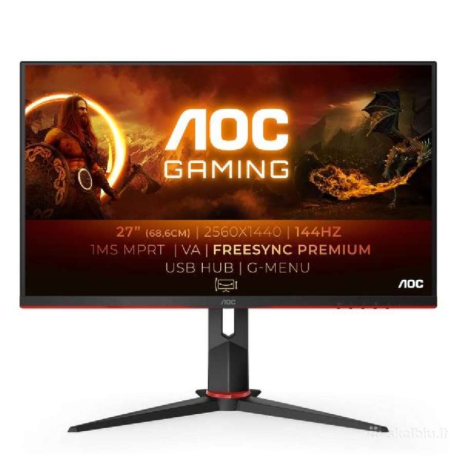 Naudotas Aoc Q27g2u monitorius - nuotraukos Nr. 5