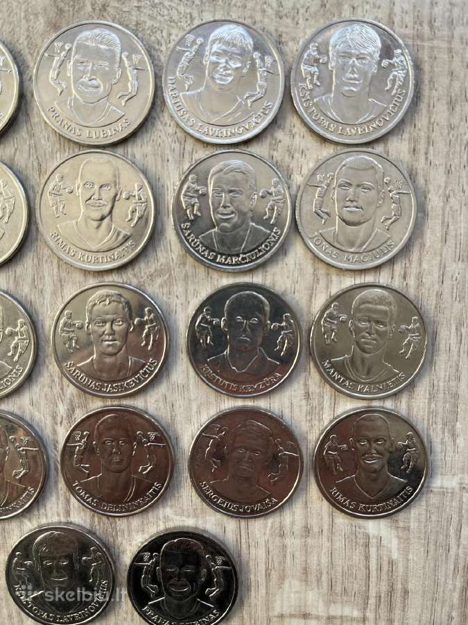 Oficialios Lkf medalių serijos kolekciniai žetonai - nuotraukos Nr. 4