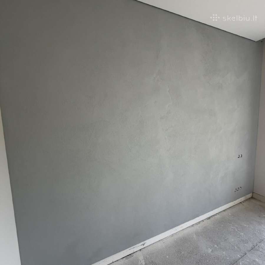 Mikrocementas Molio tinkas Dekoratyvinė apdaila - nuotraukos Nr. 5