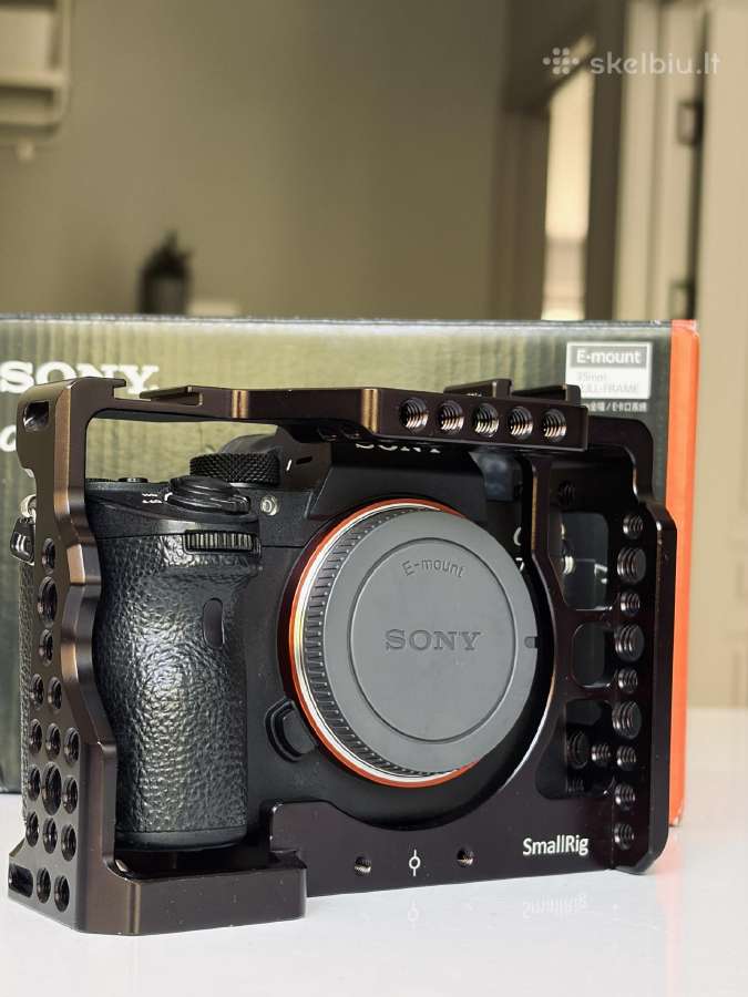 Parduodamas Sony a7 III body su 800 Shutter count! - nuotraukos Nr. 13