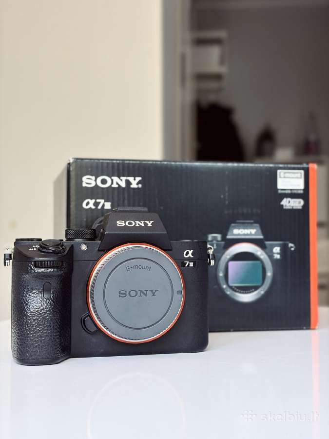 Parduodamas Sony a7 III body su 800 Shutter count! - nuotraukos Nr. 2