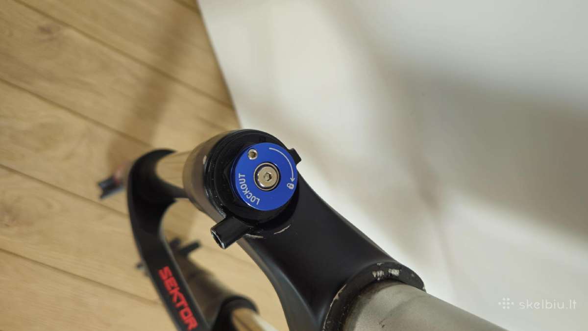 Orinė šakė Rockshox Recon Silver Rl 150mm + ratas - nuotraukos Nr. 3