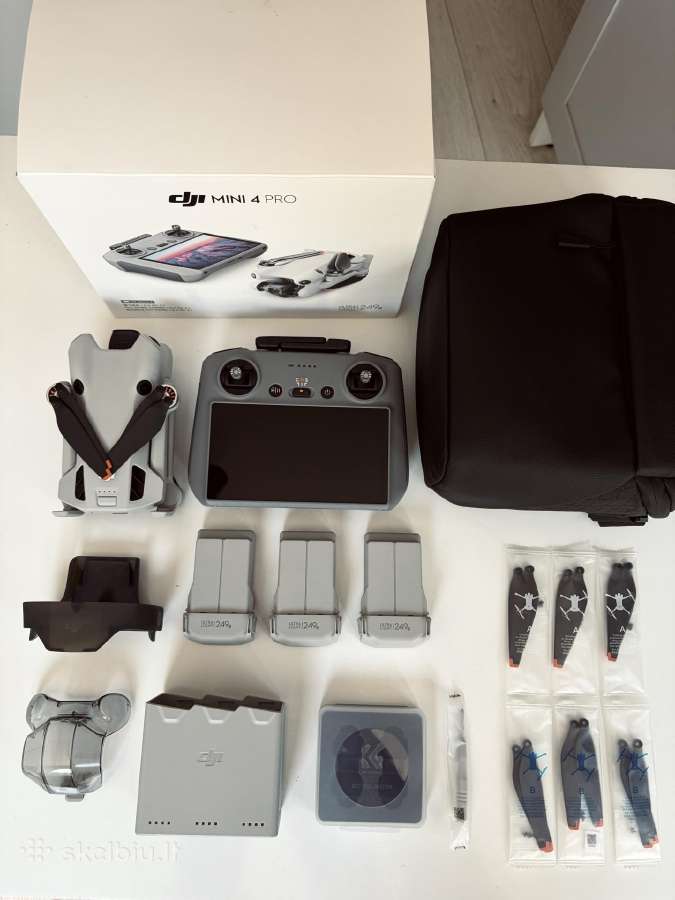 Parduodamas Dji mini 4 pro More Combo dronas! - nuotraukos Nr. 6