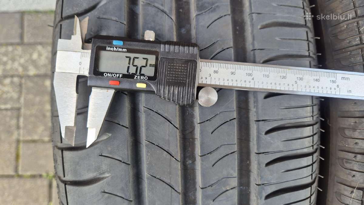 Dvi geros vasarinės 195/60 R16 Michelin - nuotraukos Nr. 2