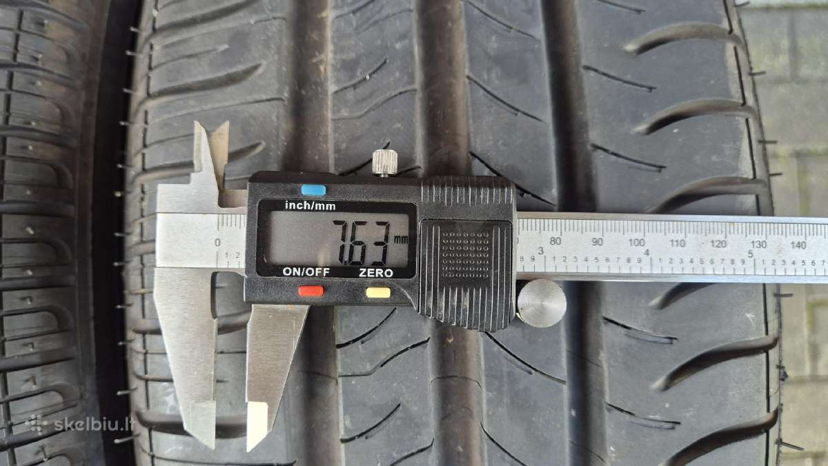 Dvi geros vasarinės 195/60 R16 Michelin - nuotraukos Nr. 3