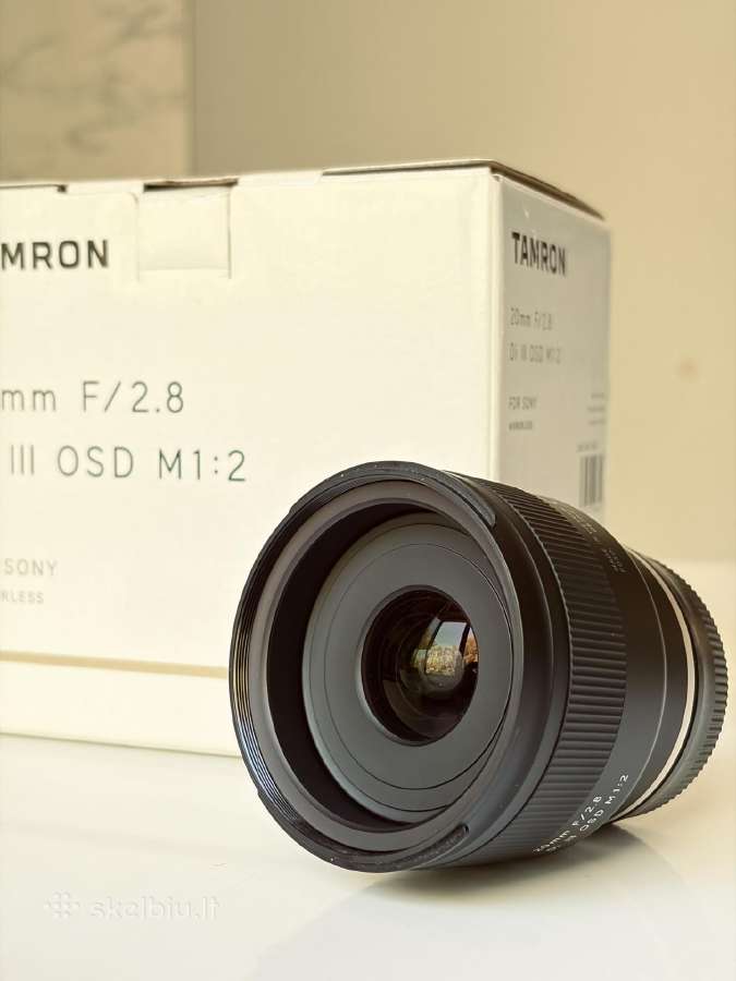 Tamron 20mm F/2.8 Di III Osd M1:2 objektyvas - nuotraukos Nr. 2