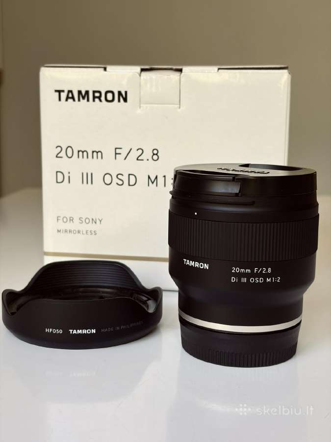 Tamron 20mm F/2.8 Di III Osd M1:2 objektyvas - nuotraukos Nr. 3