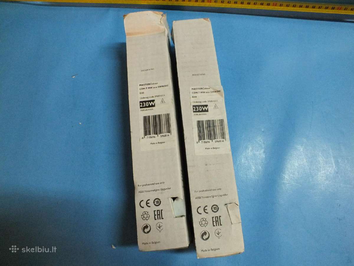 Philips ir Polamp metalo halogeninės lempos - nuotraukos Nr. 13