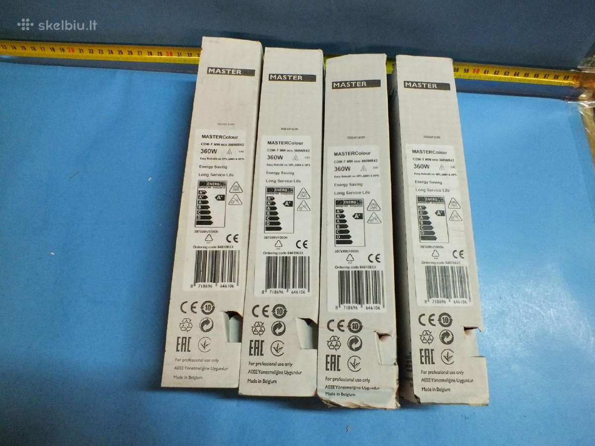 Philips ir Polamp metalo halogeninės lempos - nuotraukos Nr. 17