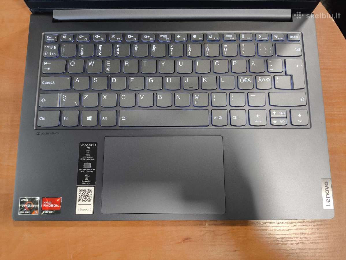 Lenovo 14.0 2.2k Ips 5 5600h 16gb 256gb SSD 21% - nuotraukos Nr. 2