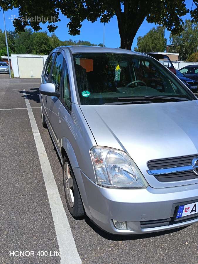 Parduodu automobilį. Opel meriva. 1.6 bendzinas - nuotraukos Nr. 8