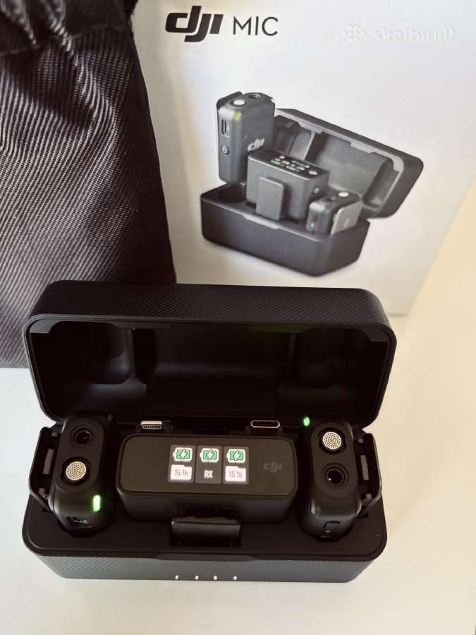 Parduodamas Dji Mic (2tx + 1rx) - nuotraukos Nr. 2