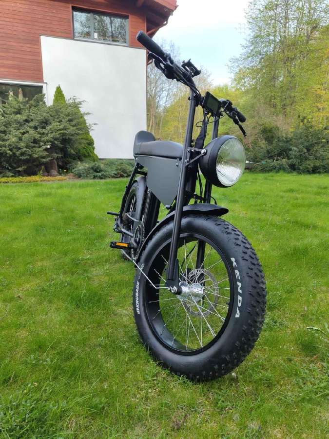 Vintažinio stiliaus elektrinis dviratis Unimoke Mk - nuotraukos Nr. 2