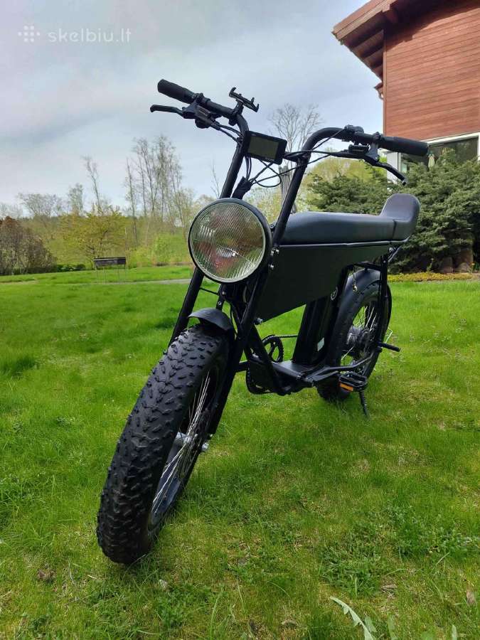 Vintažinio stiliaus elektrinis dviratis Unimoke Mk - nuotraukos Nr. 4