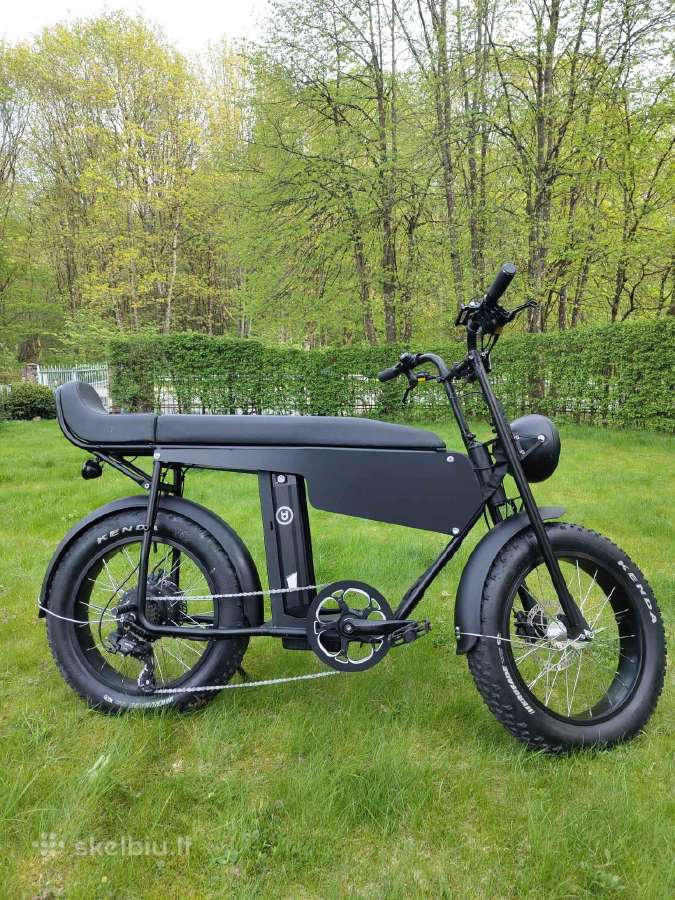 Vintažinio stiliaus elektrinis dviratis Unimoke Mk - nuotraukos Nr. 5