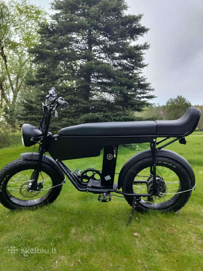 Vintažinio stiliaus elektrinis dviratis Unimoke Mk - nuotraukos Nr. 9
