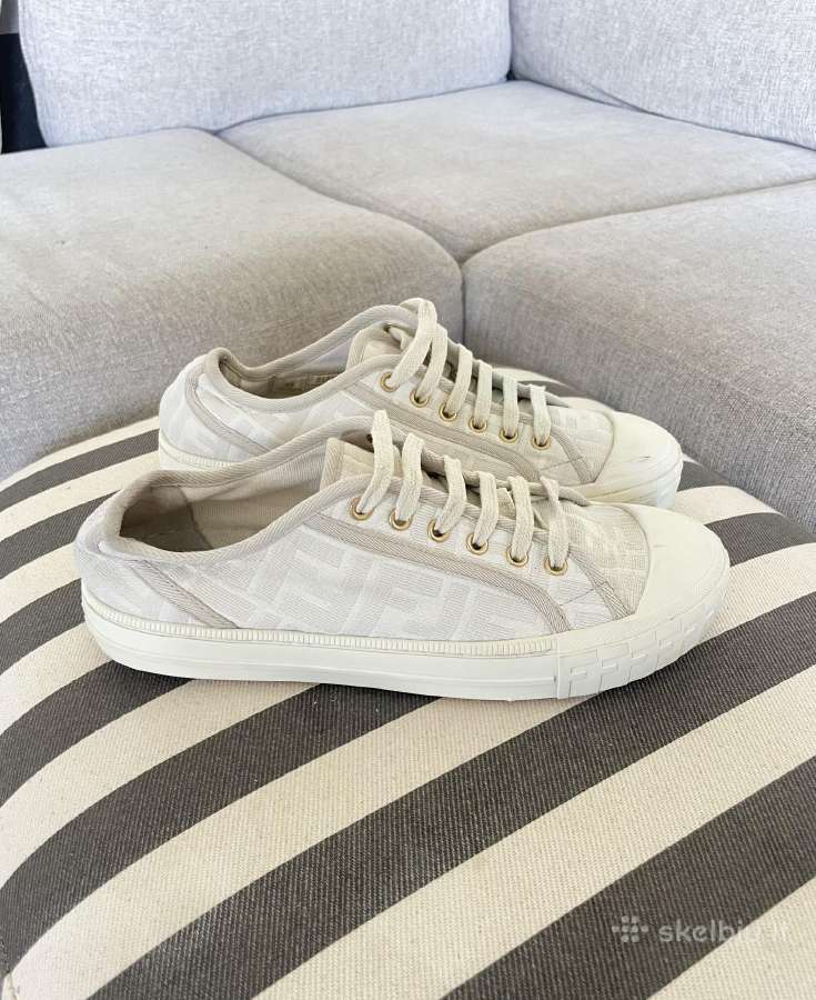 Originalūs Fendi Domino Ff Jacquard sportbačiai - nuotraukos Nr. 2