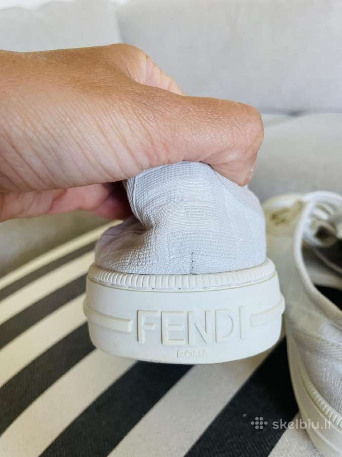 Originalūs Fendi Domino Ff Jacquard sportbačiai - nuotraukos Nr. 4