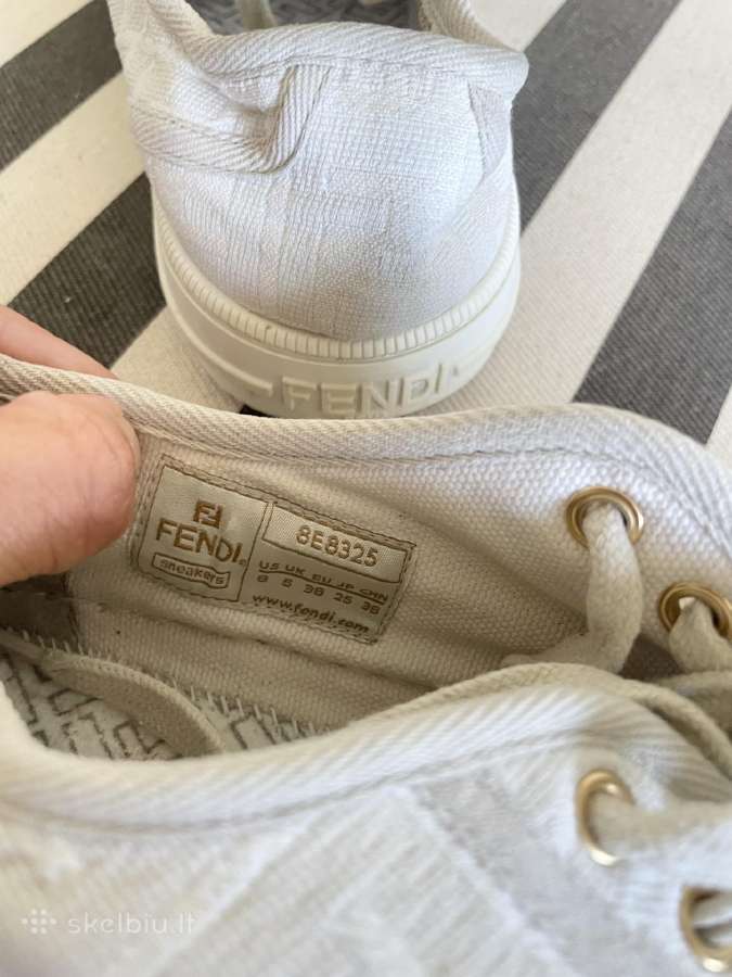 Originalūs Fendi Domino Ff Jacquard sportbačiai - nuotraukos Nr. 5