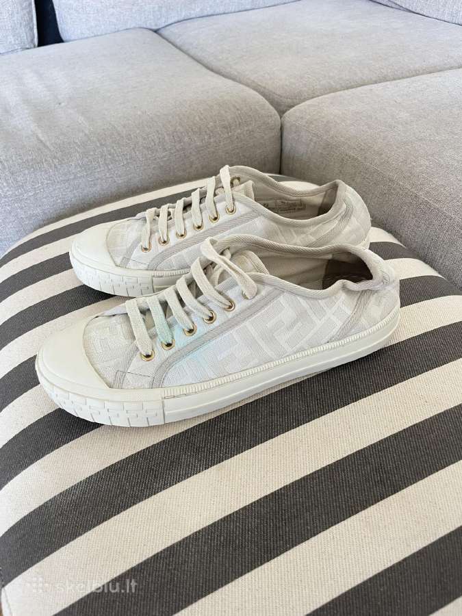 Originalūs Fendi Domino Ff Jacquard sportbačiai - nuotraukos Nr. 7