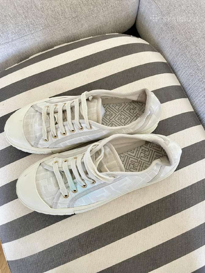 Originalūs Fendi Domino Ff Jacquard sportbačiai - nuotraukos Nr. 8