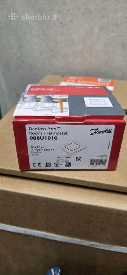 Danfoss Icon potinkinis termostatas - nuotraukos Nr. 2