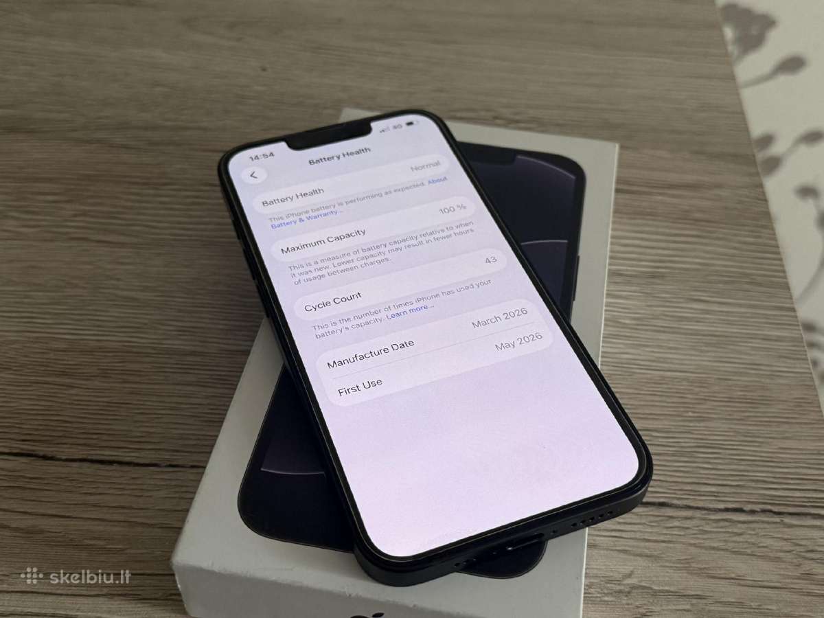 Parduodu iPhone 17e 256 GB - nuotraukos Nr. 4