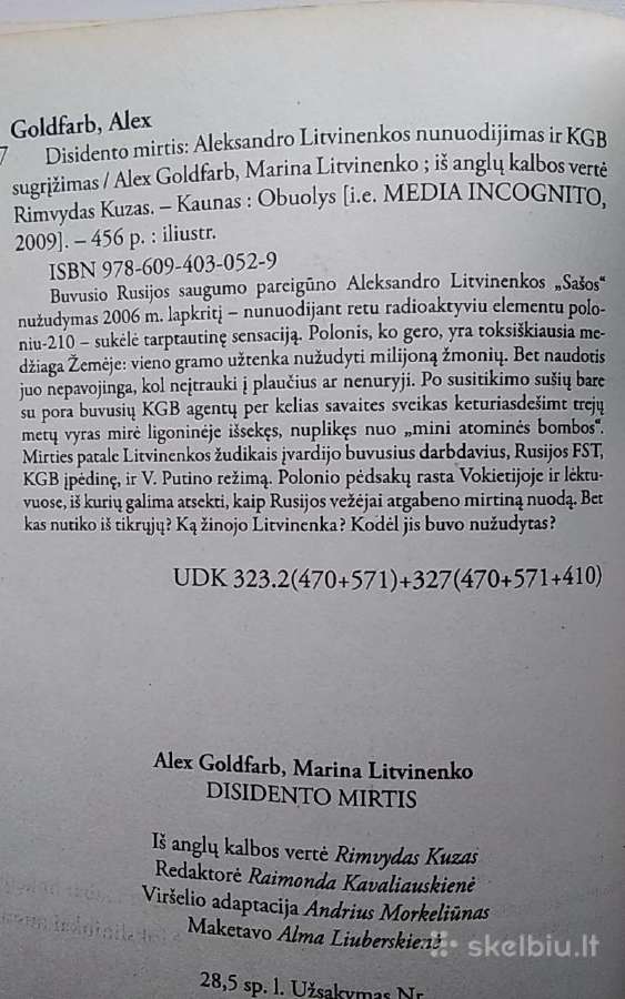 Disidento mirtis - nuotraukos Nr. 5