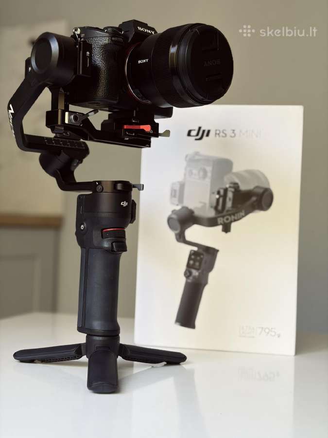 Parduodamas Dji RS 3 Mini 3 ašių stabilizatorius - nuotraukos Nr. 2