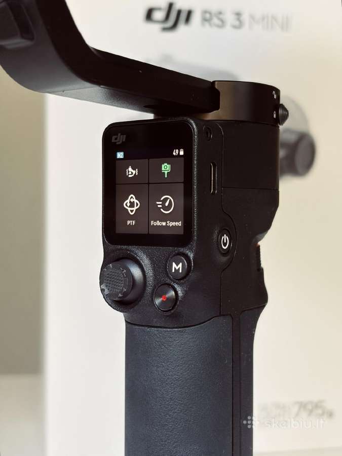 Parduodamas Dji RS 3 Mini 3 ašių stabilizatorius - nuotraukos Nr. 5
