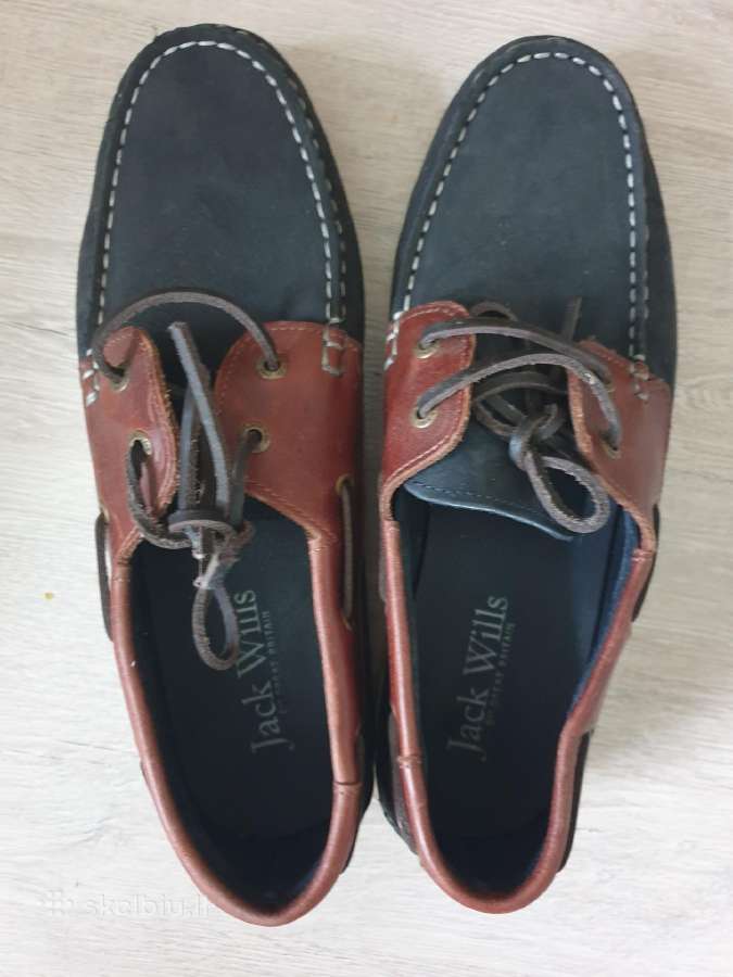 Mažai avėti odiniai Jack Wills laiveliai - nuotraukos Nr. 2