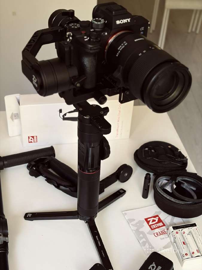 Zhiyun Crane 2 Combo. Kameroms iki 3,2kg! - nuotraukos Nr. 2