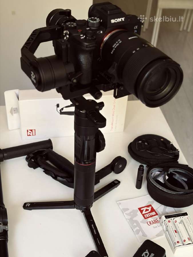 Zhiyun Crane 2 + Dual Grip + Follow Focus - nuotraukos Nr. 4