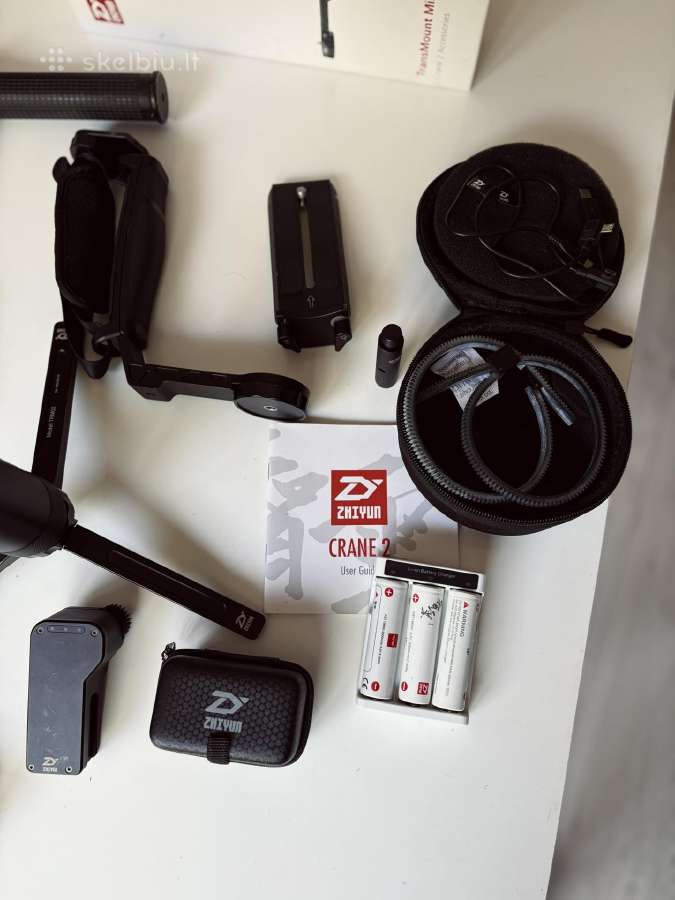 Zhiyun Crane 2 + Dual Grip + Follow Focus - nuotraukos Nr. 8