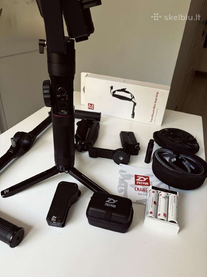 Zhiyun Crane 2 + Dual Grip + Follow Focus - nuotraukos Nr. 2
