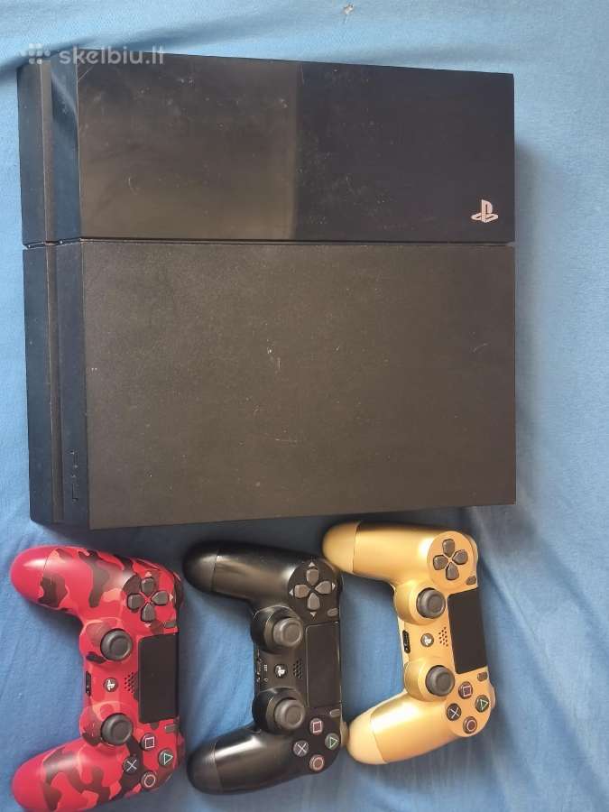 Ps4 Fat, su 1 TB disko talpa - nuotraukos Nr. 3