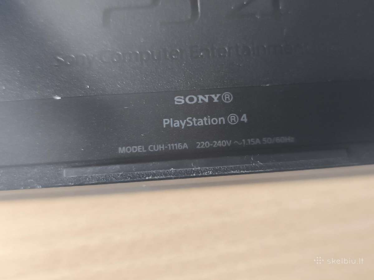 Ps4 Fat, su 1 TB disko talpa - nuotraukos Nr. 5