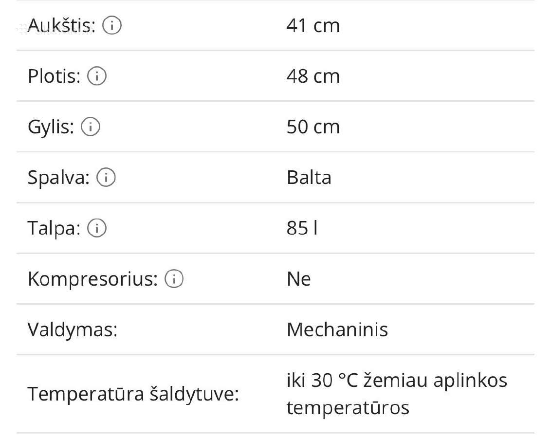 Dometic Acx3 40g šaldytuvas - nuotraukos Nr. 7