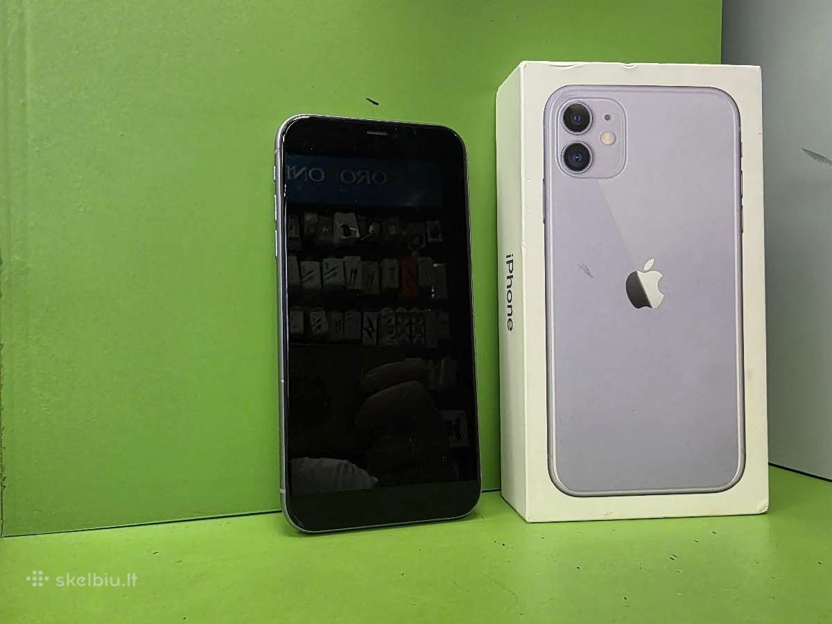 Apple iPhone 11 128gb su Garantija - nuotraukos Nr. 3