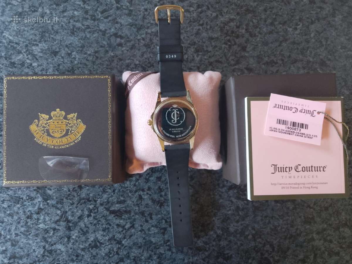 Stilingas „Juicy Couture Hrh“ moteriškas laikrodis - nuotraukos Nr. 3