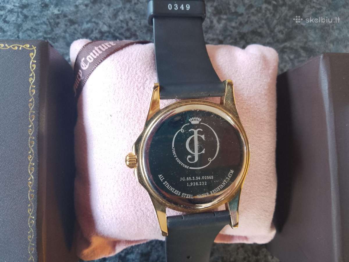 Stilingas „Juicy Couture Hrh“ moteriškas laikrodis - nuotraukos Nr. 4